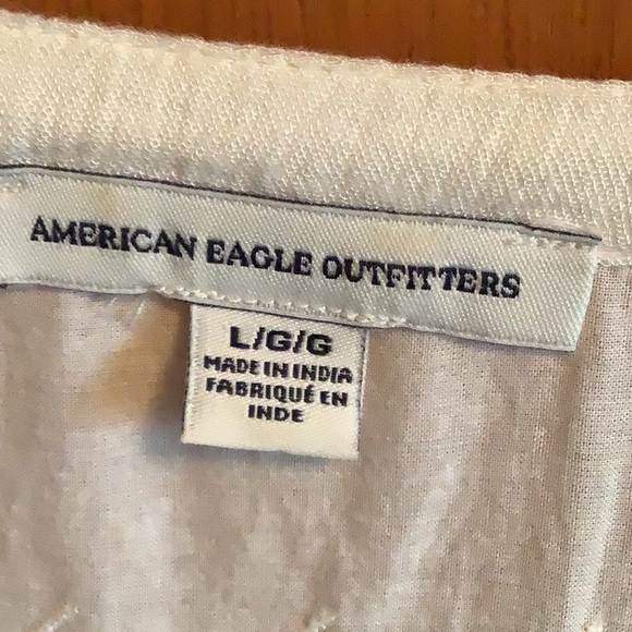 Women's White Lace Blouse - Picture 3 of 3